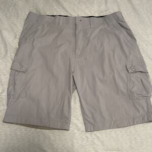 Wear First Cargo Shorts Men’s Size 42 Blue Stretch Utility Outdoor Casual